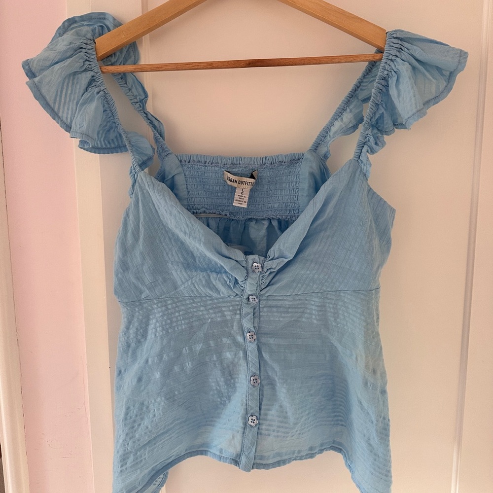 Urban Outfitters light blue top